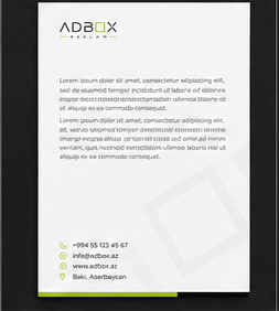 ADBOX Reklam brend materialları